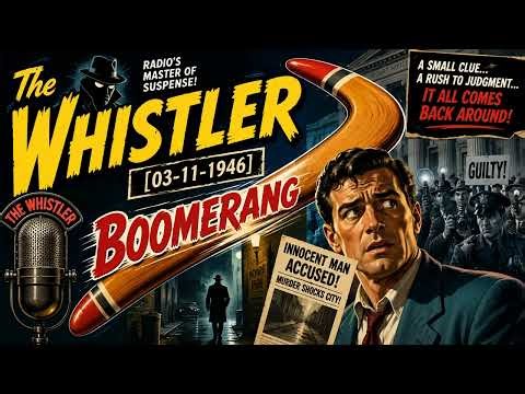 The Whistler (03-11-1946) Boomerang | Vintage Radio Suspense Drama