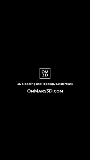 OnMars3D | 🚀 The OM3D Masterclass is Live! 🎉 The 3D Modeling and Topology Masterclass is finally here! Learn professional workflows, build... | Instagram