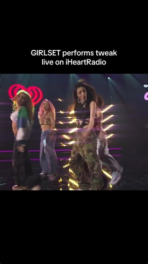 GIRLSET performs tweak live on iHeartRadio #TWEAK #GIRLSET #FYP #IHEARTRADIO #VCHA
