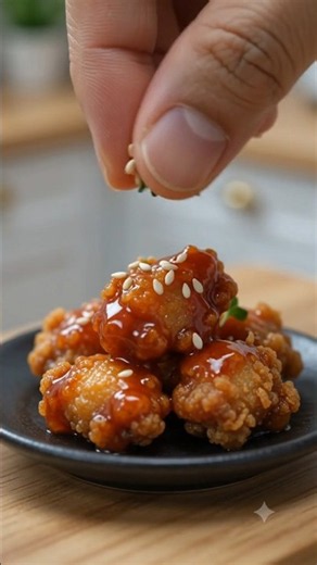 Miniature korean chicken fry/ai generated Korean chicken fry # #minikitchen #koreanfood #chickenfry