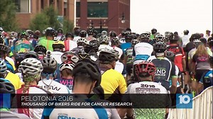 Bicyclists flood central Ohio roadways for this year's Pelotonia