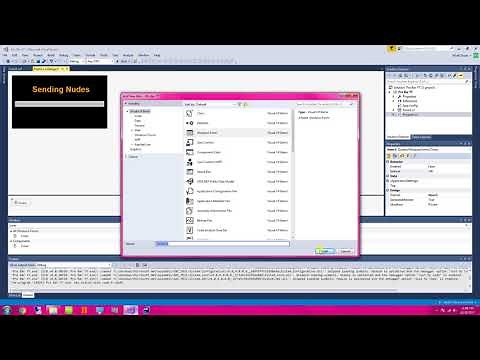 How To Use A Progress Bar in Visual Studio 2017