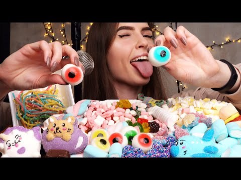ASMR EATING CANDY / АСМР ИТИНГ СЛАДОСТЕЙ / ASMR 먹방