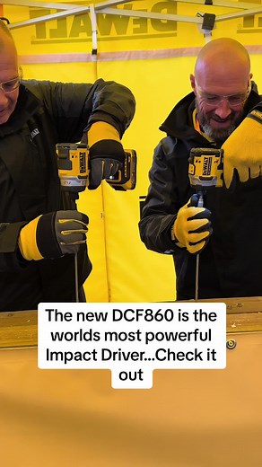 The New DCF860: The World's Most Powerful Impact Driver