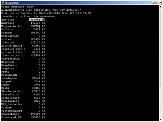 centos 7 - check system info