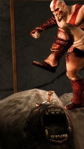 God of war ghost of Sparta remastered kratos vs cronos #kratos #godofwar #godofwarragnarok