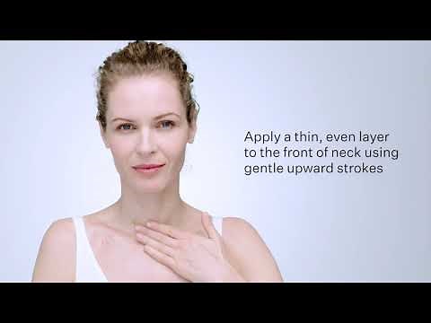 How To Apply TL Advanced Tightening Neck Cream Plus