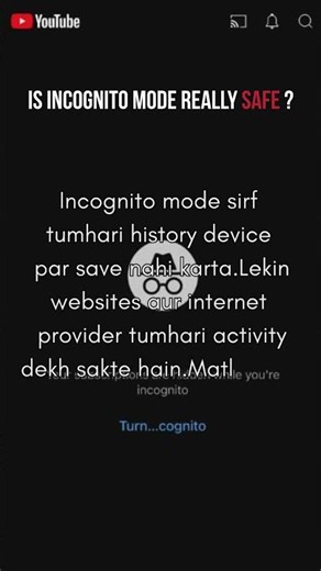 Incognito Mode Sach Me Private Hai? 😳#shorts #incognito #privacy #internet #techfactsrning Videos...