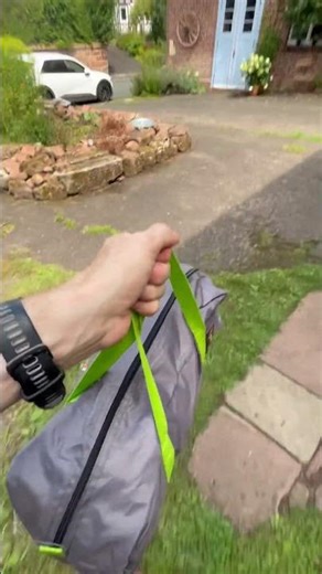 How to pack and store a tent after camping.