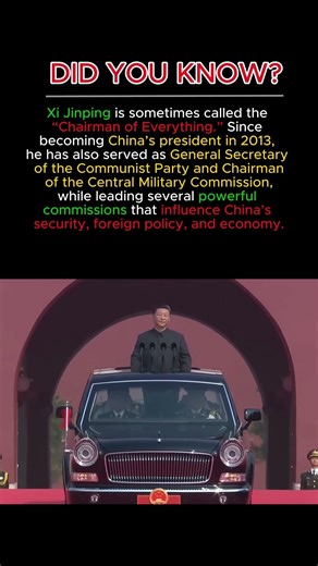 Did You Know This About Xi Jinping? #shorts
