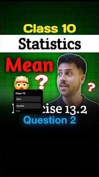 Class 10 Statistics Ex 13.2 Q2 | Sure-Shot Board Exam Trick | Fastest Solution! #shorts #viral