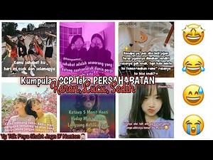 Kumpulan CCP Teks PERSAHABATAN||Keren,Lucu,Sedih