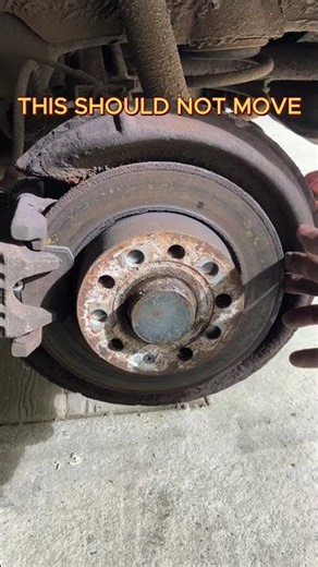 This Brake Disc Should NOT Move 😳