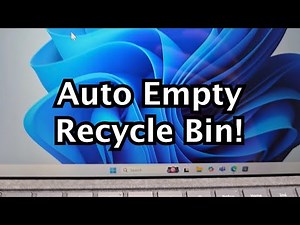 How to Automatically Empty Recycle Bin Windows 11 or 10 PC
