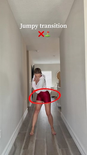 Carolin Pinegger on Instagram: "The second Hallway Video I ever filmed 😂🙏🏻🙈 This is such a throwback, I even did a double thumbs up at the end on this one! So funny to see this now that we are all grooved in and deep down the Golf Hallway rabbit hole ⛳️ This one is a great transition drill that can be done at home to learn how the start of the down swing should feel. Not jumpy but instead SHIFT and TURN. Try it and let me know how it feels!👇🏻 #golf #golftip #hallway #down #swing #golfinstr