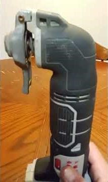 PORTER CABLE 20V MAX Oscillating Tool with 11 Piece Accesso