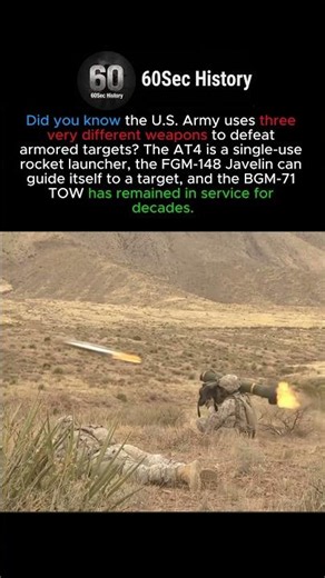 AT4, Javelin, and TOW: America's Anti-Armor Arsenal in Action #shorts