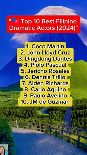2.6K views · 3 comments | "TOP 10 BEST FILIPINO DRAMATIC ACTORS (2024) IN THE PHILIPPINES" #Top10 #celebrity #artist #dramatic #artists #celebrities #fypviralシ #fypシ゚ | Clarissa Acosta | Facebook