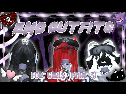 Roblox Emo Outfit Ideas For Girls In Meepcity! || Part 3 || Avatar Ideas || PvrpleKitPlayz