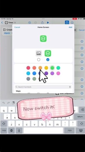 How to change ur app icon and name #aesthetic #helpmemakethismakesense #miffi