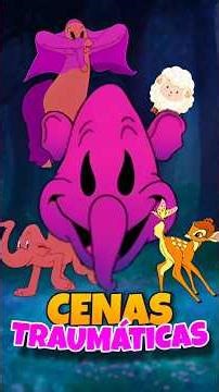 Cenas Traumatizantes De Desenhos Infantis #terror #disney #trauma #desenho #dumbo #bambi #horror