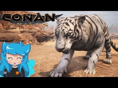 DEFEATING THE WHITE TIGER BOSS | Conan Exiles | Episode 15