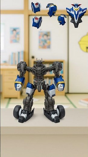 Tobot Galaxy Detective Storm Joe Model Kit | ASMR Build Animation