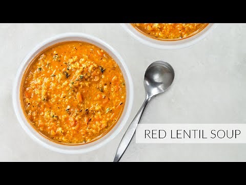 Moroccan LENTIL SOUP | very best lentil soup