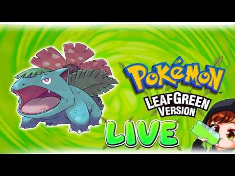 First Time Ever Playing Pokemon LeafGreen!!