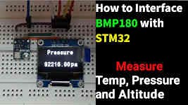 STM32 BMP180 I2C Sensor Interface | ControllersTech