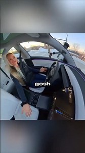 The Tesla hears first before the human 🤬 #viralvideo #shortvideo #tesla #goviral