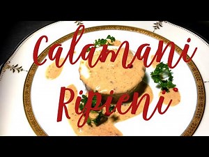 驚愕の旨さ！カラマリ・リピエー二（イカの詰め煮）【保存版】【イタリアン】【料理】／Di Mare Cooking
