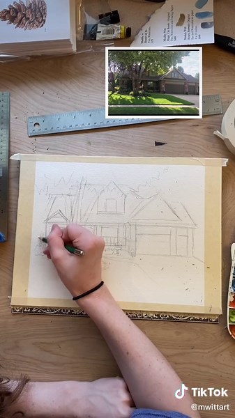 House Drawing Tutorial - Step by Step Guide