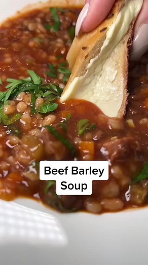 Delicious Beef Barley Soup Using Leftover Pot Roast