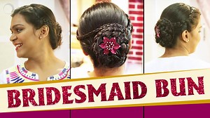 The low twisted bridesmaid bun is what hair dreams are made of! Check out this hairstyle tutorial and get ready for the wedding season. Click here for more videos: www.youtube.com/makemydayshows | Make My Day