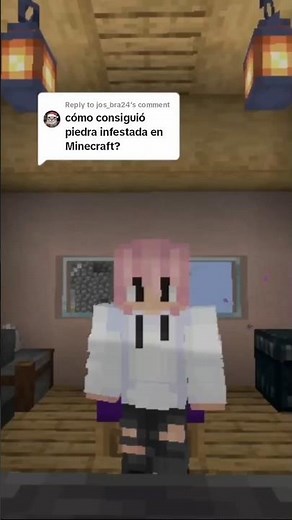 How to get infested stone in Minecraft? #minecraft #minecrafttutorial #humor #gaming