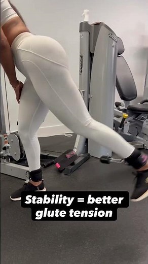 Cable Side Kick Glute Hack for Shape & Control