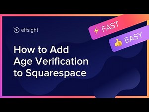 How to Add Age Verification Plugin to Squarespace