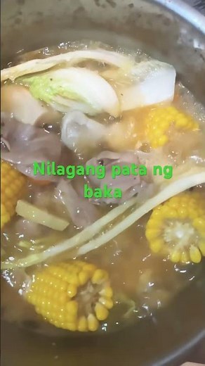 Simple recipe/ nilagang pata ng baka