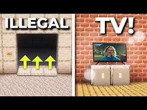 MINECRAFT: 5 Redstone Build Ideas For Your House🏠