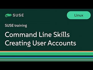Command Line Skills - Creating User Accounts