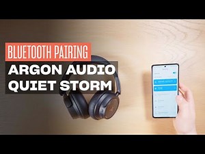 Sådan parrer du Argon Audio Quiet Storm til din telefon, tablet eller PC