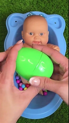 Full of 3 Rainbow BathTubs Candy with M&M's & Magic Slime #viral #trending #usashorts #funny