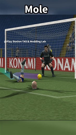 Buried Player Scores an Underground Bicycle Kick! | PES 2010 Mole Hack