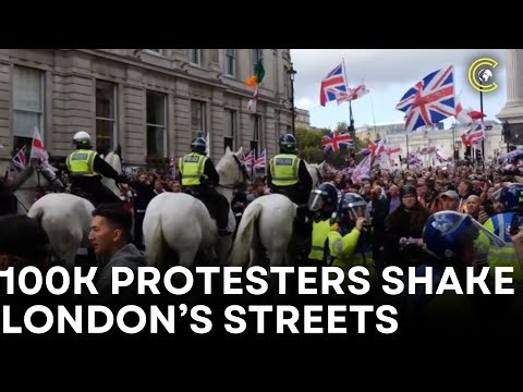 Tensions Boil Over: 100,000 Flood London Streets Against Free Speech Crackdown | CLRCUT