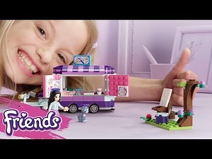 Emma Shares Her Art with Heart – LEGO Friends – Heartlake City Missions
