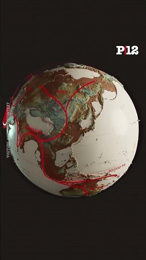 🗺 El mapa animado que muestra la migración humana a lo largo de la historia
