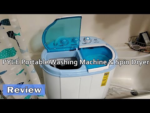 PYLE Portable Washing Machine & Spin Dryer Review