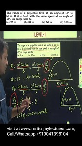 5.6K views · 519 reactions | Vector & Motion (IIT-JEE & Neet) Paper Qustion youtubelink►(https://www.youtube.com/c/MritunjayLectures) #neet2024 #jeemain2024#shorts #equivalent #solution #solutionchallenge #MCQs #iitjeemains ##mritunjaylectures | Mritunjay Lectures | Facebook