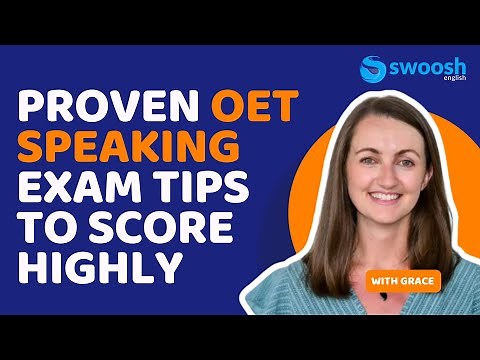 How To Get A Top Score In OET Speaking!
